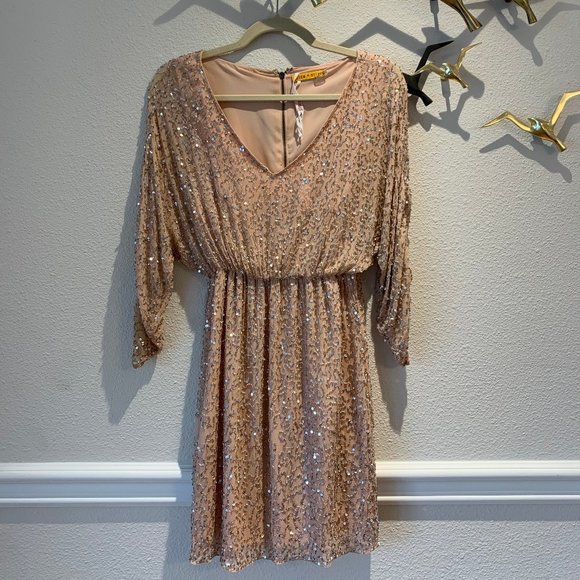 Alice + Olivia Dresses & Skirts - Like New - Alice & Olivia Sequined Dress